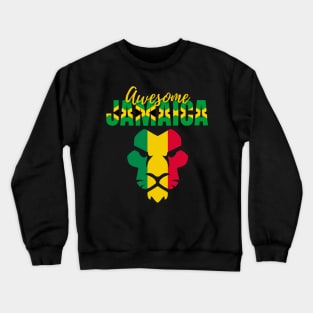 Awesome Jamaica Jamaican Flag Independence Day 2023 Crewneck Sweatshirt